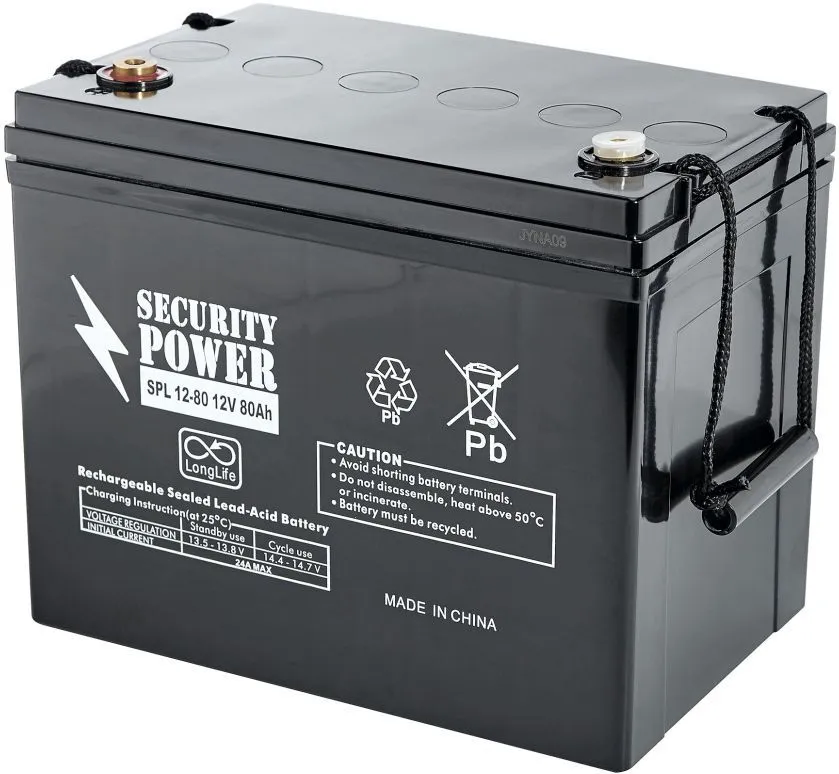 Аккумуляторная батарея Security Power SPL 12-80 12V/80Ah