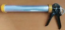 Пистолет для герметика (под колбасы) алюминиевый 600мм H-D HD-6711