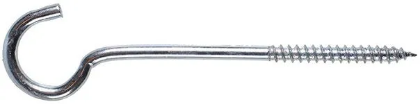 Крючок 4х30мм С-образный, цинк (10шт в зип-локе) Starfix (SMZ1-35458-10)