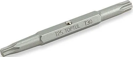 Насадка двухсторонняя T25/T30 75мм Toptul (FKCA2530)