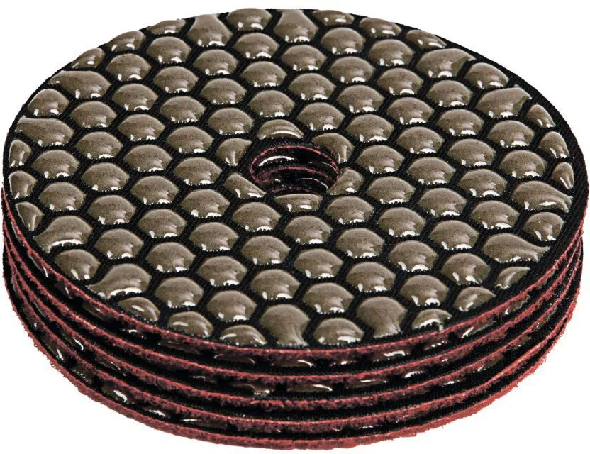 Алмазный гибкий шлифовальный круг 100мм P200 сухое шлифование 5шт Matrix (73502)