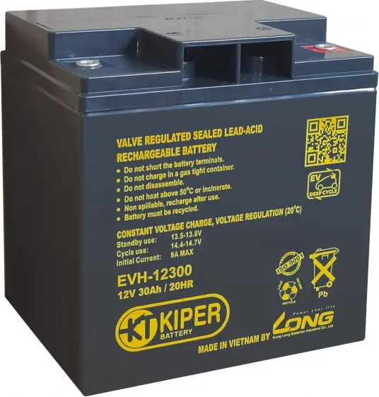 Аккумуляторная батарея Kiper EVH-12300 12V/30Ah