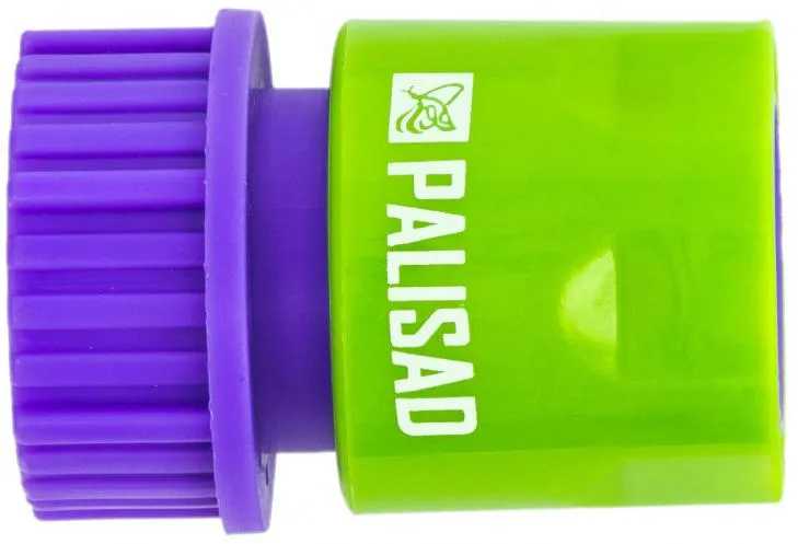 Соединитель пластмассовый быстросъемный внутренняя резьба 3/4" аквастоп Palisad (66170)
