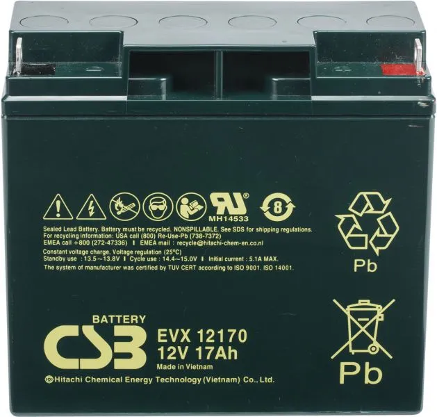 Аккумуляторная батарея CSB 12V/17Ah (EVX 12170)