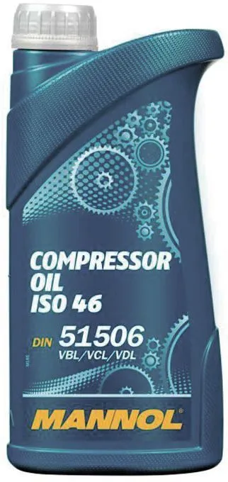 Масло для пневмоинструмента минеральное 1л MANNOL Compressor Oil ISO 46 (4036021140100)