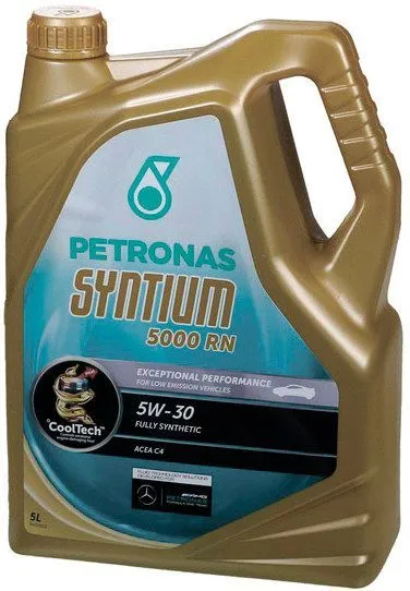 Масло моторное синтетическое 5л PETRONAS Syntium 5000 RN 5W-30