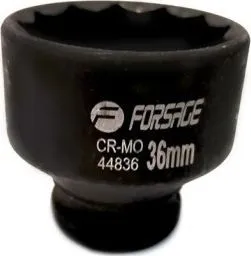 Головка ударная 65мм 1/2" 12гр Forsage F-46865