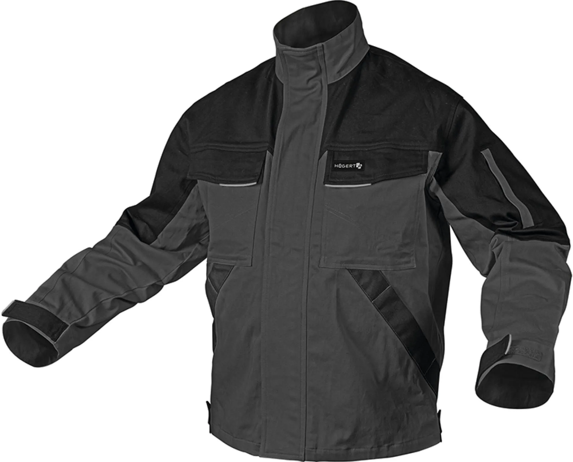 Куртка рабочая EDGAR серый р.XL HOEGERT HT5K284-1-XL