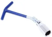 Ключ свечной шарнирный T-образный с удлиненной ручкой 16мм KingTul (KT-8073L16)