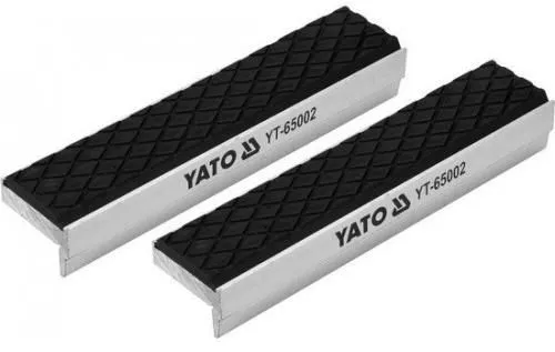 Губки мягкие сменные резиновые для тисков 125мм Yato YT-65002