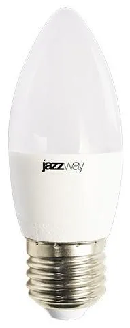 Лампа светодиодная C37 СВЕЧА 8Вт PLED-LX 220-240В Е27 4000К (60Вт аналог лампы накаливания, 640Лм, нейтральный) Jazzway (5025288)
