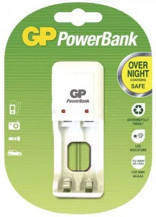 Зарядное устройствоо GP PowerBank PB330GS (2xAAA, 2xAA)