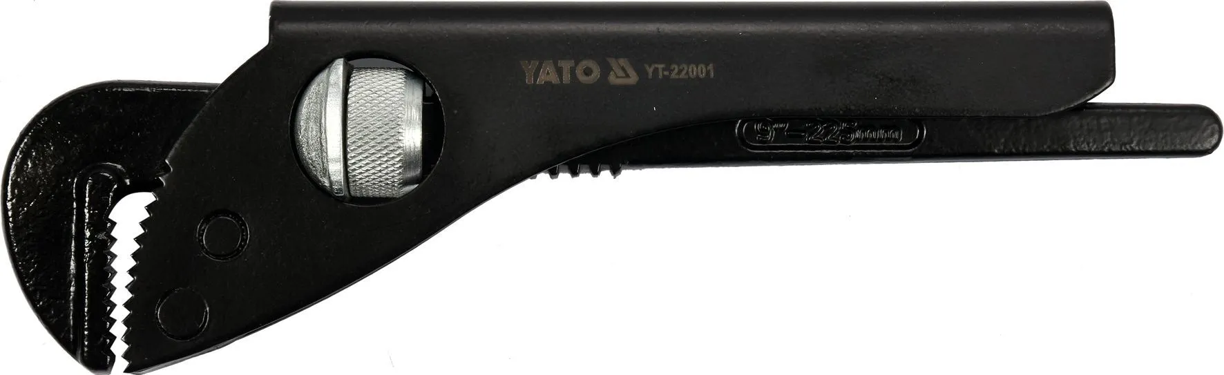 Ключ разводной трубный немецкого стиля 9" Yato YT-22001