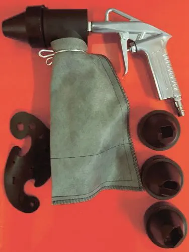 Пескоструйный пистолет с мешком + насадки H-D SB-03