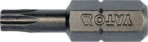 Бита TORX T20х25мм 1/4" (10шт) S2 HRC58-61 Yato YT-78143