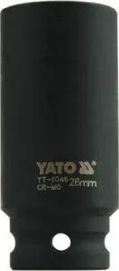 Головка торцевая ударная 1/2" 6гр. 26мм L78мм CrMo Yato YT-1046