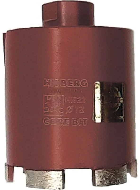 Коронка 6T 72x73мм Hilberg Industrial Laser Micro Hit HI822