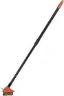 Щетка металлическая для чистки тротуарной плитки с телескопическим черенком Bradas KT-CX17