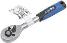 Трещотка реверсивная с резиновой ручкой 1/4" Forsage F-80222W