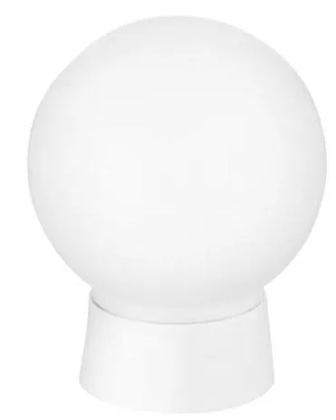 Светильник шар пластик/белый/прямой 60Вт IP20 (НБП 01-60-004) Юпитер (JP1309-03)