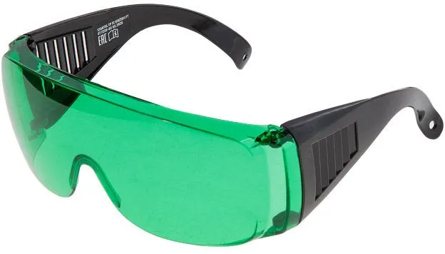 Очки защитные открытые О-12 зеленые 20352 Startul (ST7220-12)