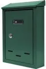 Ящик металлический почтовый 285х200х60мм зеленый Vorel 78543
