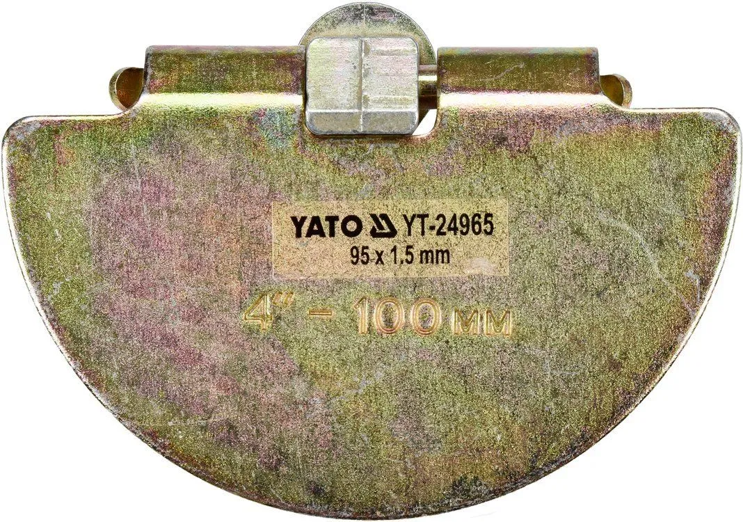Скребок сменный оцинкованный для чистки канализационных труб Yato (YT-24965)