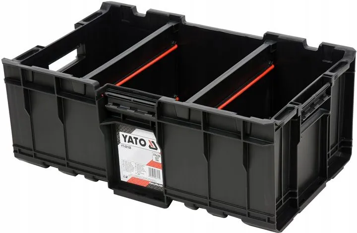 Ящик пластиковый для мобильной системы 576х359х237мм Yato YT-09168