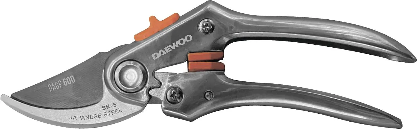 Секатор плоскостной металлический Daewoo DAGP 600