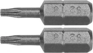 Бита TORX T8х25мм 1/4" (2шт) AlSl S2 Yato YT-77900