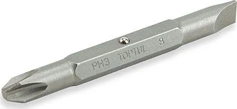 Насадка двухсторонняя PH2/SL6mm 5/16" 75мм Toptul (FKAB0206)