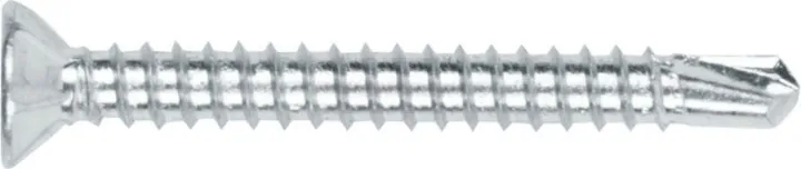 Саморез оконный 3.9x19мм белый цинк со сверлом 18000шт Starfix (SM-80882-18000)