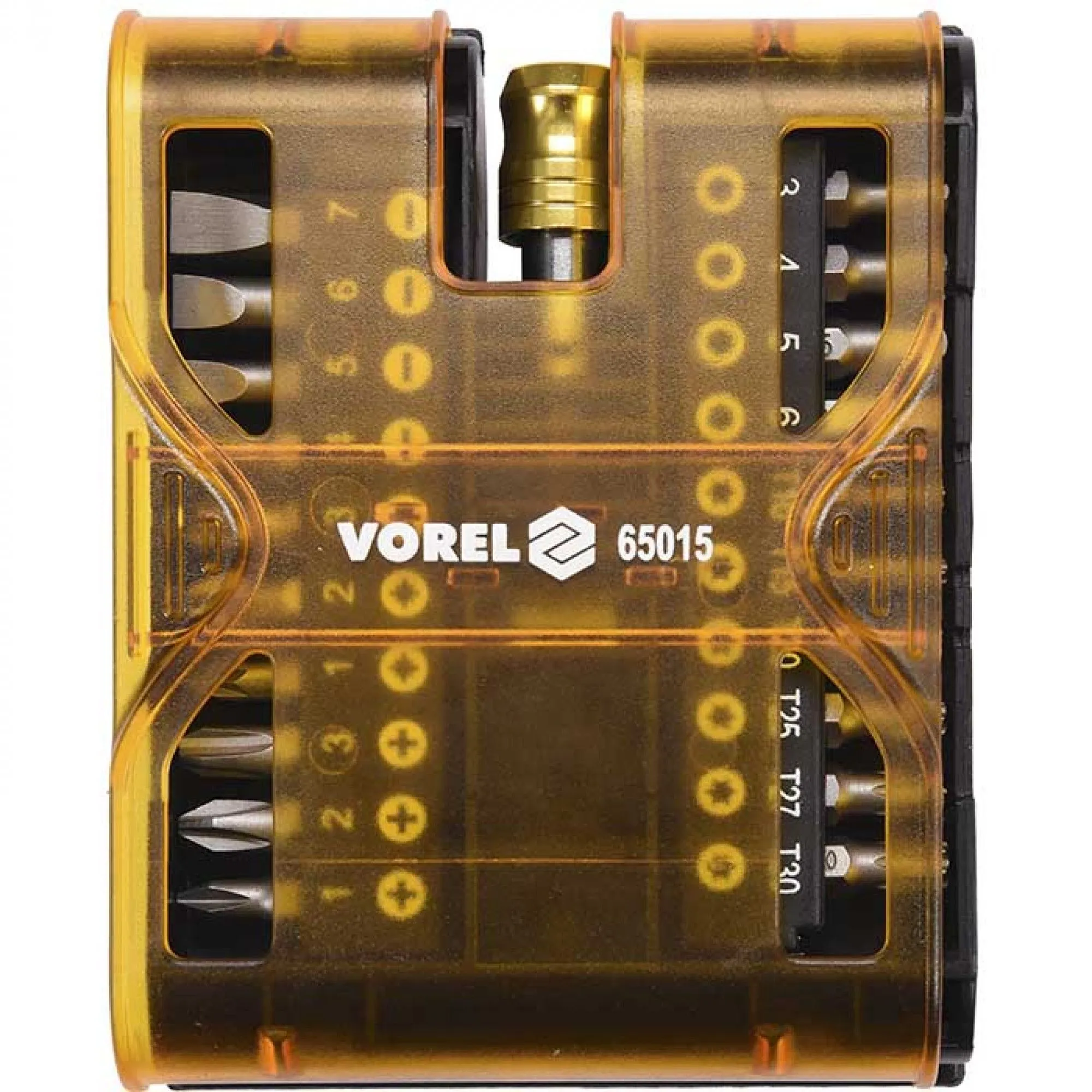 Биты в наборе с битодержателем 21пр Vorel 65015