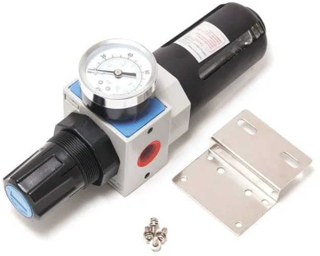 Фильтр-регулятор с индикатором давления для пневмосистем "Profi" 1/4" Rock Force RF-EW4000-02