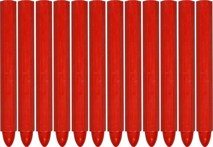 Мелки технические для разметки 12шт (красные) Yato YT-69932