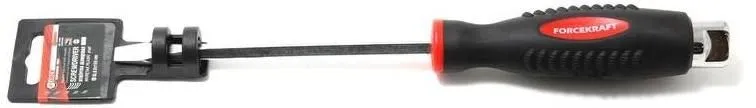 Отвертка шлицевая силовая магнитная под ключ "Profi" S2 SL8.0х150мм ForceKraft FK-70280150