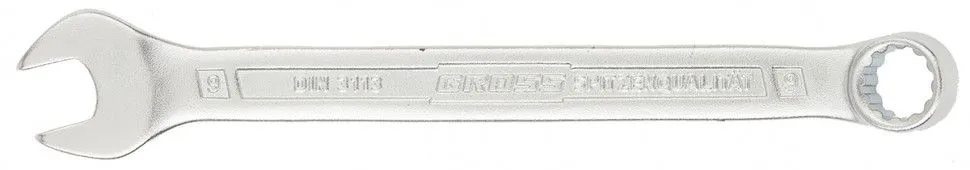 Ключ комбинированный 9мм холодный штамп Gross (15128)