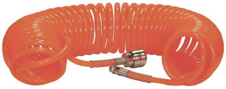 Шланг полиуретановый спиральный 10м ф 6/8мм c быстросъемами Skiper PH02  (SPH02.00)