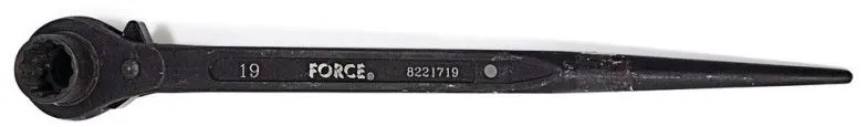 Ключ трещоточный ступичный усиленный 17х19мм Forsage F-8221719