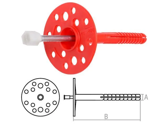 Дюбель для теплоизоляции 10х120 мм с металлич. гвоздем, термогол. (1000 шт в коробе) STARFIX (SMW3-54110-1000)