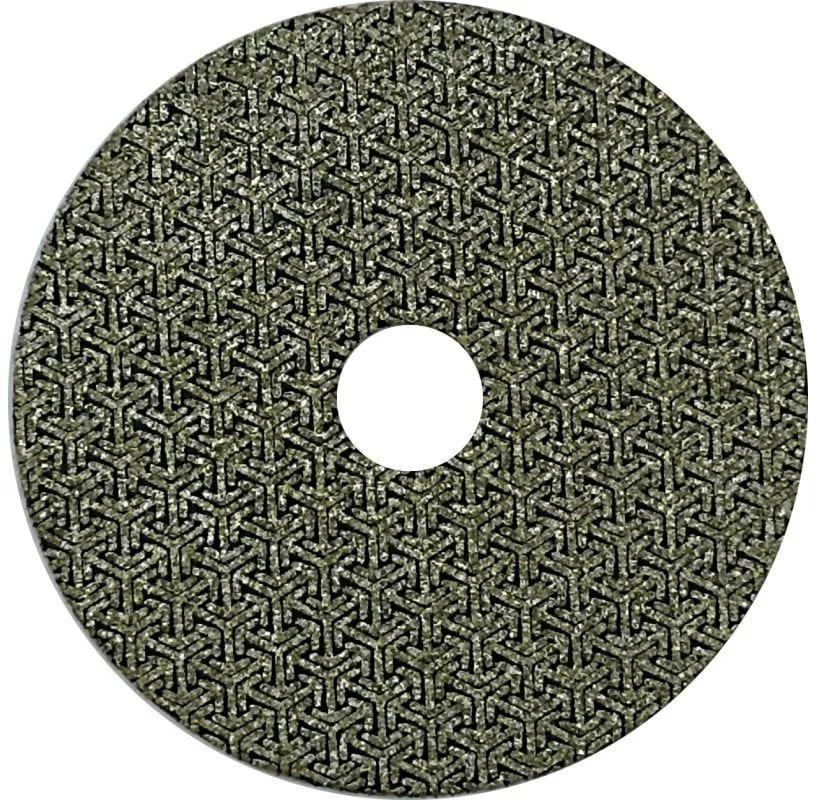 Алмазный гибкий шлифовальный гальванический круг "Черепашка" 100мм №60 (сухая шлифовка) Hilberg 560060