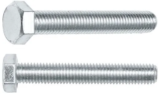 Болт М6х90 мм шестигр., цинк, кл.пр. 5.8, DIN 933 (20 кг.) Starfix (SM-13543-20)