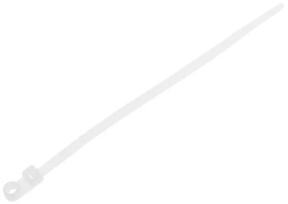 Хомут-стяжка с монтажным отверстием 4.8х370мм белый 100шт Starfix (SM-91226-100)