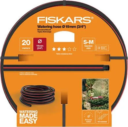 Шланг поливочный Fiskars Q3 3/4" 20м (1027109)