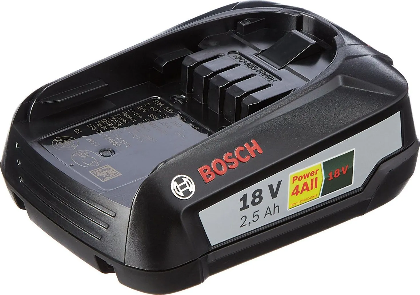Аккумуляторный блок Bosch  PBA (18 В; 2,5 А*ч) W-B (1600A005B0)