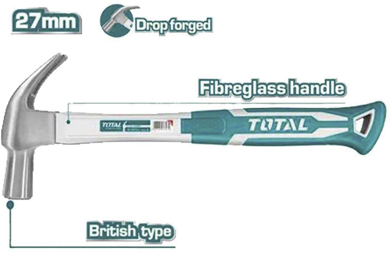 Молоток 27мм Total THT73227