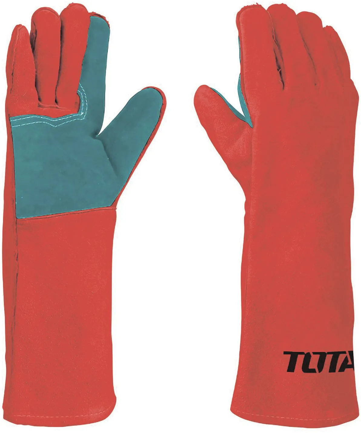 Перчатки сварочные замшевые XL Total TSP15161
