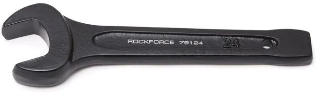 Ключ рожковый ударный односторонний 30мм L-185мм Rock Force RF-79130