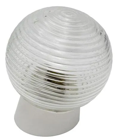 Светильник шар стекло/белый/наклонный 60Вт IP20 (НБП 01-60-004) Юпитер (JP1309-05)