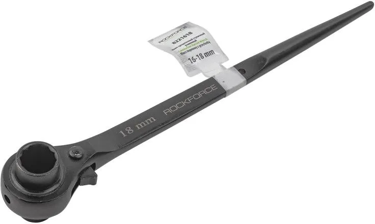 Ключ трещоточный ступичный усиленный 16-18мм RockForce RF-8221618